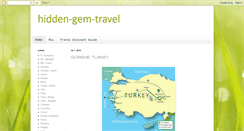 Desktop Screenshot of hiddengemtravel.blogspot.com