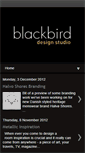 Mobile Screenshot of blackbirddesignstudiouk.blogspot.com