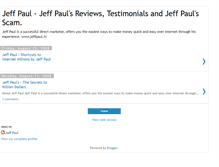 Tablet Screenshot of jeffpauls.blogspot.com