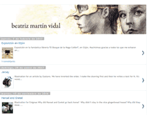 Tablet Screenshot of beatrizmartinvidal.blogspot.com