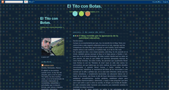 Desktop Screenshot of eltitoconbotas.blogspot.com