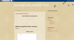 Desktop Screenshot of monografiaperi.blogspot.com