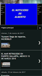 Mobile Screenshot of elnoticierodealberto.blogspot.com