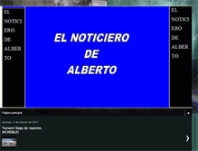 Tablet Screenshot of elnoticierodealberto.blogspot.com