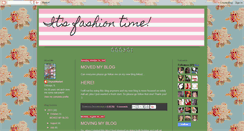 Desktop Screenshot of itsfashiontime1.blogspot.com