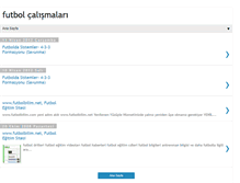 Tablet Screenshot of futbolcalismalari.blogspot.com