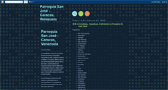 Desktop Screenshot of laparroquiasanjose.blogspot.com