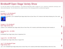 Tablet Screenshot of bindlestiffopenstage.blogspot.com