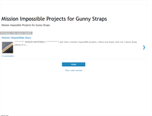 Tablet Screenshot of gunnystrapsmi1.blogspot.com