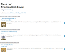 Tablet Screenshot of americanbookcovers.blogspot.com