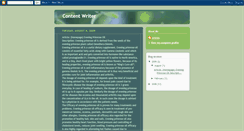 Desktop Screenshot of contentwriting-mywork.blogspot.com