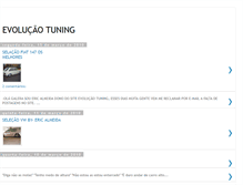 Tablet Screenshot of evolucaotuning.blogspot.com