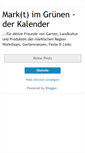 Mobile Screenshot of marktimgruenen.blogspot.com