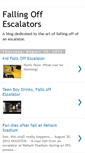 Mobile Screenshot of fallingoffescalators.blogspot.com
