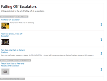 Tablet Screenshot of fallingoffescalators.blogspot.com