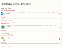 Tablet Screenshot of e-commerce-website-designers.blogspot.com