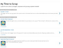 Tablet Screenshot of mytimetoscrap.blogspot.com