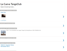 Tablet Screenshot of lacuevatangoclub.blogspot.com