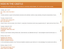 Tablet Screenshot of kidsinthecastle.blogspot.com