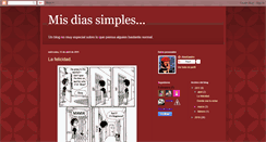 Desktop Screenshot of misdiassimples.blogspot.com