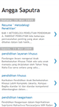 Mobile Screenshot of anggasaputra07.blogspot.com