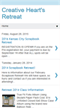 Mobile Screenshot of creativeheartsretreat.blogspot.com