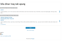 Tablet Screenshot of biladinariraqnakapung.blogspot.com