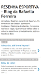 Mobile Screenshot of blogresenhaesportiva.blogspot.com