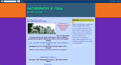 Desktop Screenshot of naturopathyoga.blogspot.com