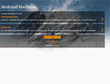 Tablet Screenshot of medicinal-marijuana.blogspot.com