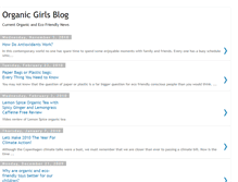 Tablet Screenshot of organic-girls.blogspot.com