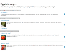 Tablet Screenshot of egyelekmeg.blogspot.com