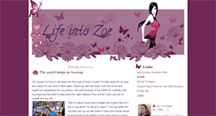 Desktop Screenshot of lifeintozoe.blogspot.com