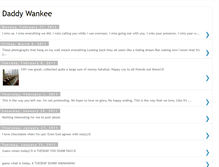 Tablet Screenshot of daddy-wankee.blogspot.com