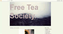Desktop Screenshot of freeteasociety.blogspot.com