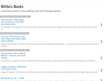 Tablet Screenshot of billbobooks.blogspot.com
