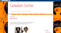 Desktop Screenshot of canadiancurlies.blogspot.com
