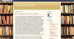 Desktop Screenshot of knowmorehiv.blogspot.com