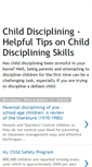 Mobile Screenshot of childdisciplining.blogspot.com