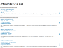 Tablet Screenshot of antitheft-reviews.blogspot.com
