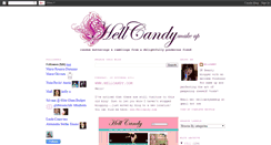 Desktop Screenshot of hellcandymakeup.blogspot.com
