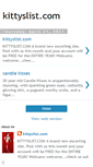 Mobile Screenshot of kittyslist.blogspot.com