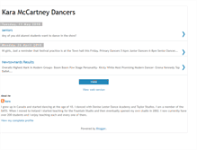 Tablet Screenshot of karamccartneydancers.blogspot.com