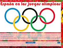 Tablet Screenshot of olimpicspain.blogspot.com