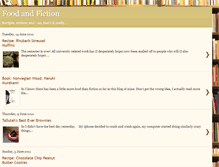 Tablet Screenshot of foodandfictionreview.blogspot.com