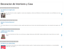 Tablet Screenshot of decoracioninteriorescasa.blogspot.com