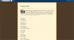 Desktop Screenshot of fingerprints10.blogspot.com