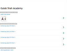 Tablet Screenshot of gulabshahacademy.blogspot.com