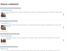 Tablet Screenshot of maisannukkekoti.blogspot.com