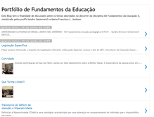 Tablet Screenshot of educacaoinclusivadefec7.blogspot.com